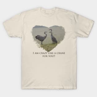 I Am Crazy Like a Crane For You!! T-Shirt